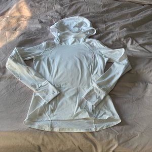 Size small Athleta lightweight white hoodie